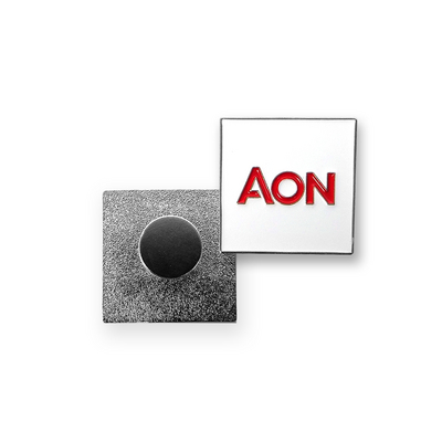 Aon Lapel Pin with Magnet Back